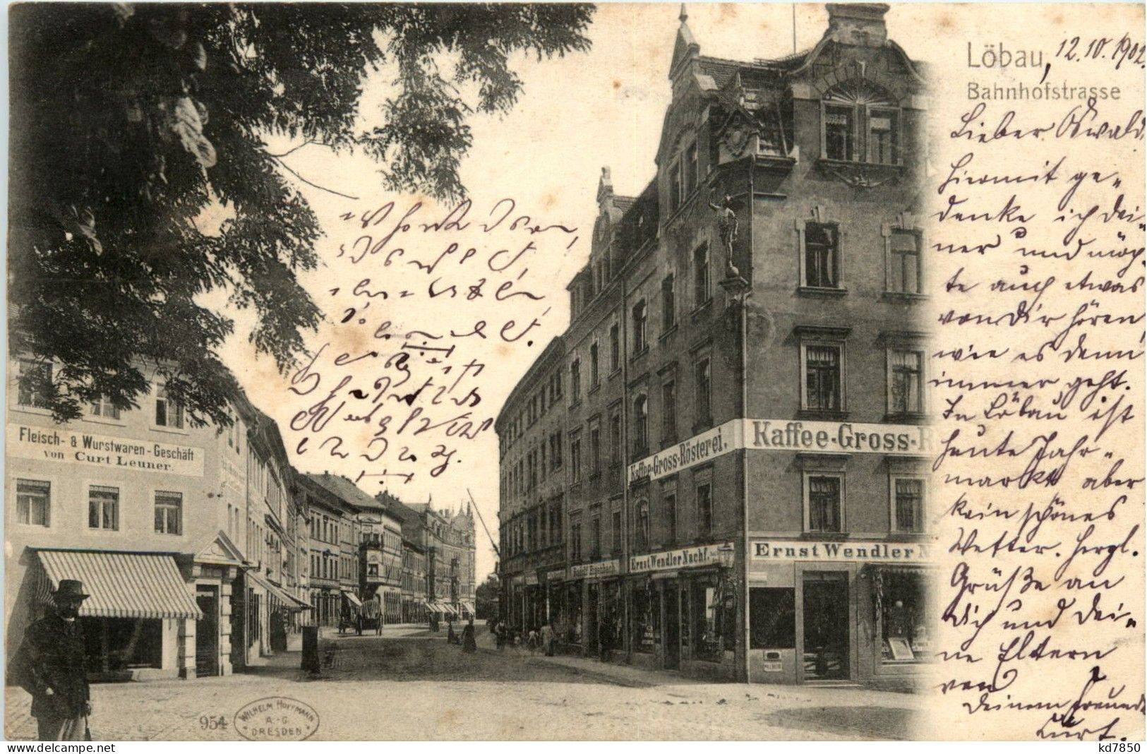 Löbau - Bahnhofstrasse - Loebau