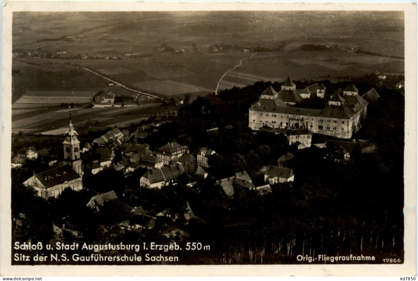 Augustusburg - Sitz Der NS Gauführerschule - Augustusburg