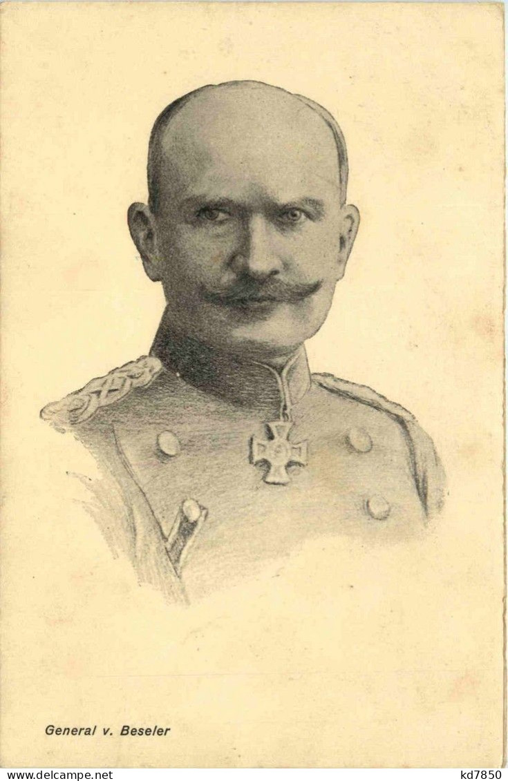 General Von Beseler - Politieke En Militaire Mannen