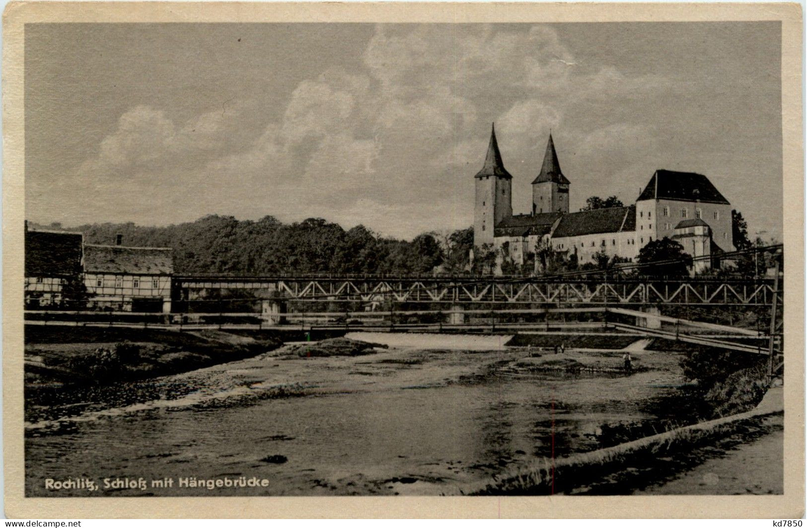 Rochlitz - Schloss Mit Hängebrücke - Rochlitz