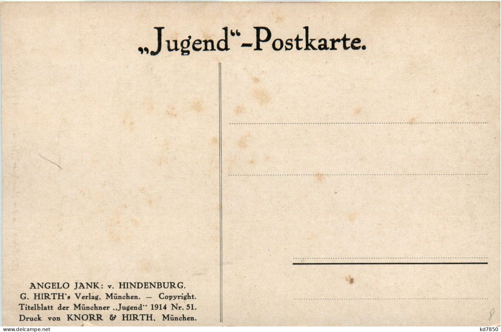 Von Hindenburg - Uomini Politici E Militari