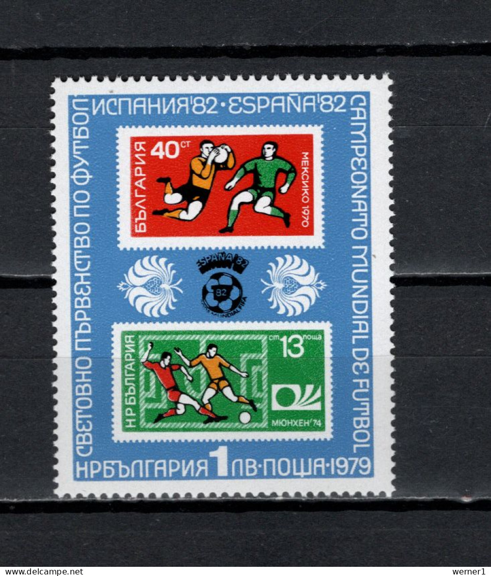 Bulgaria 1979 Football Soccer World Cup Stamp MNH - 1982 – Spain