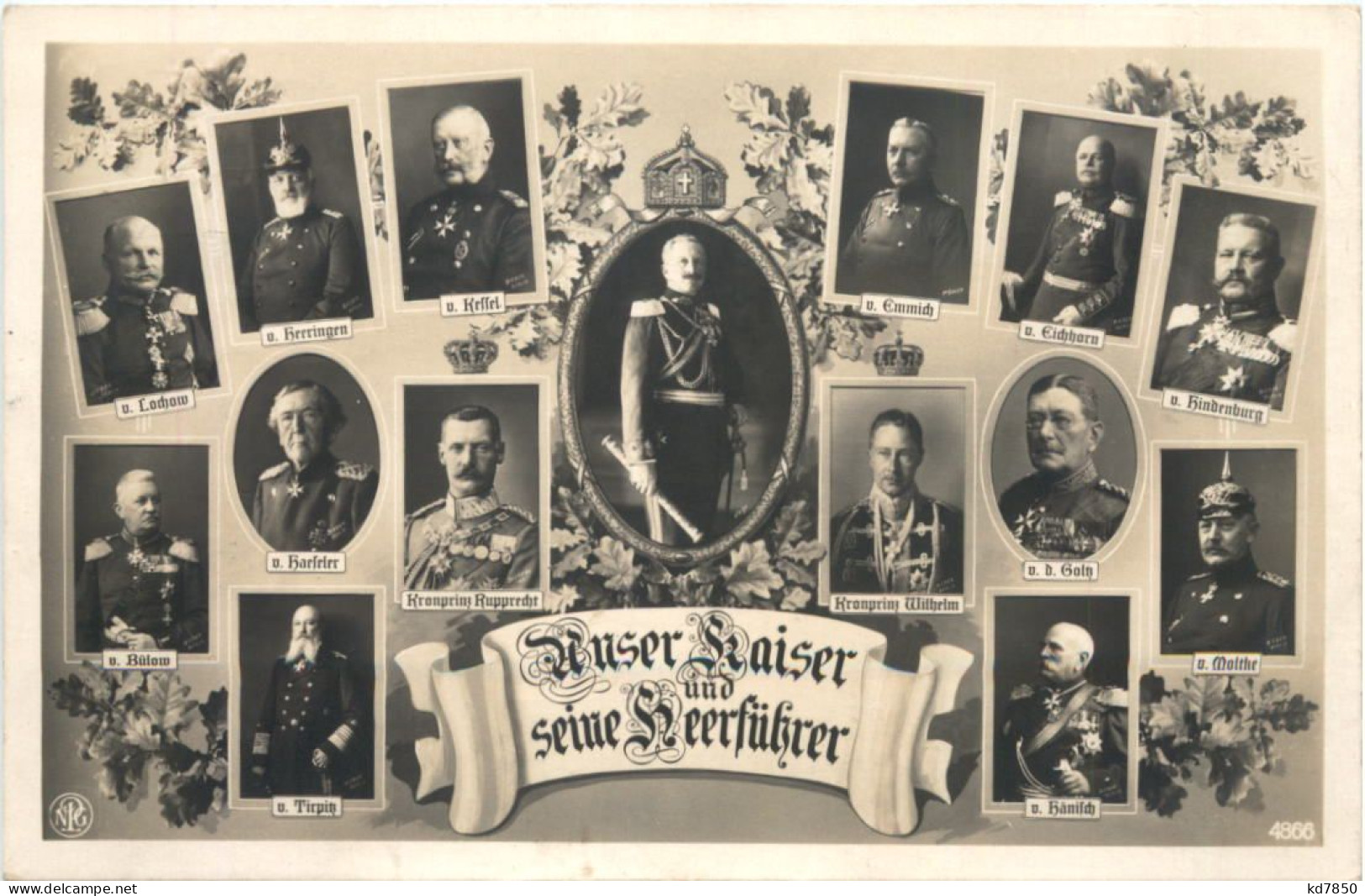 Der Kaiser Und Seine Heerführer - Familias Reales