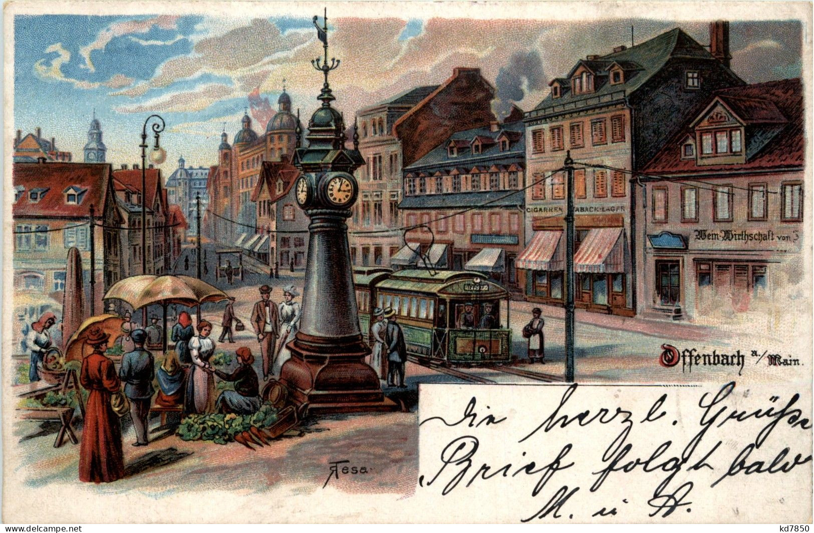 Offenbach - Litho - Offenbach