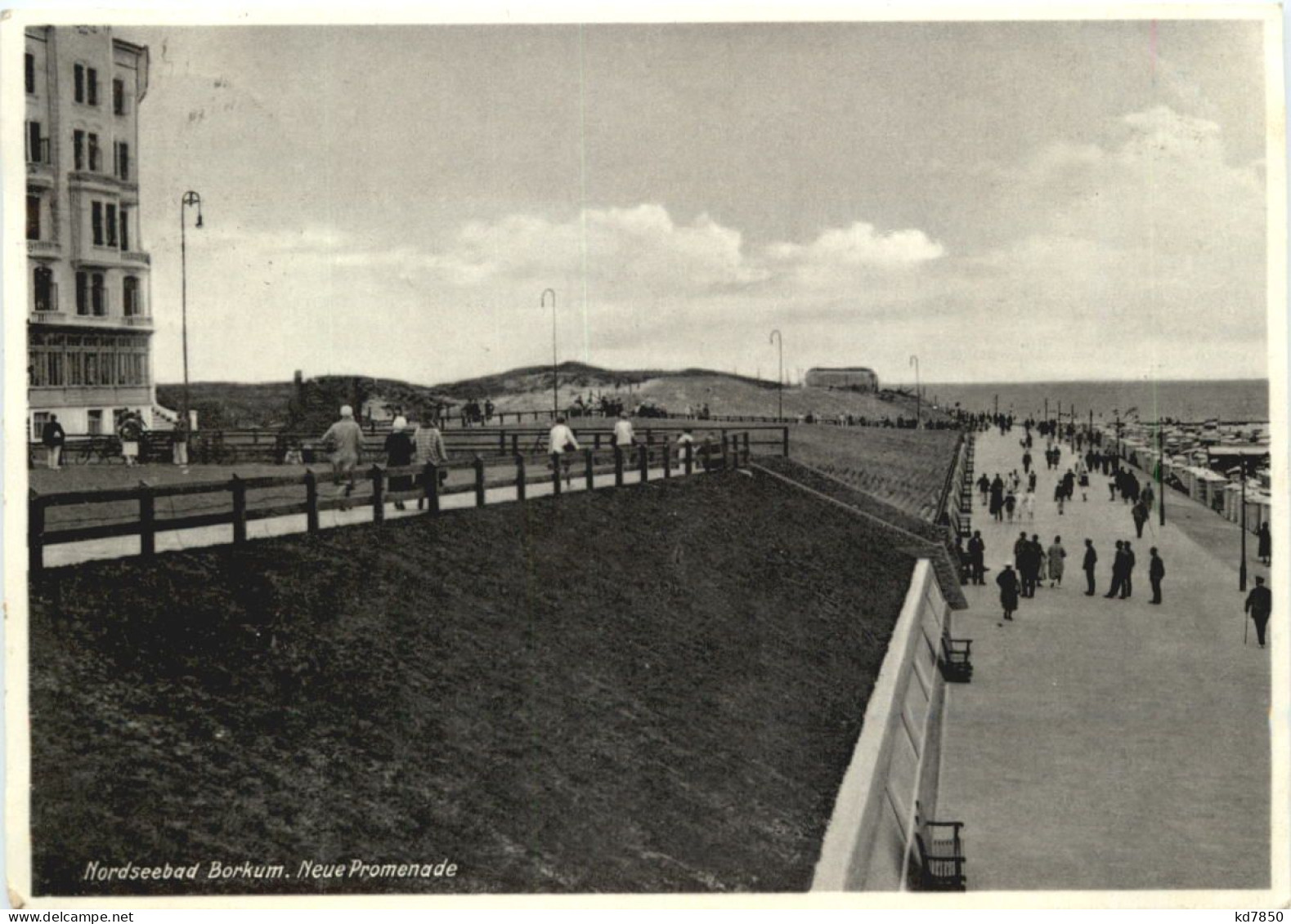 Nordseebad Borkum - Neue Promenade - Borkum