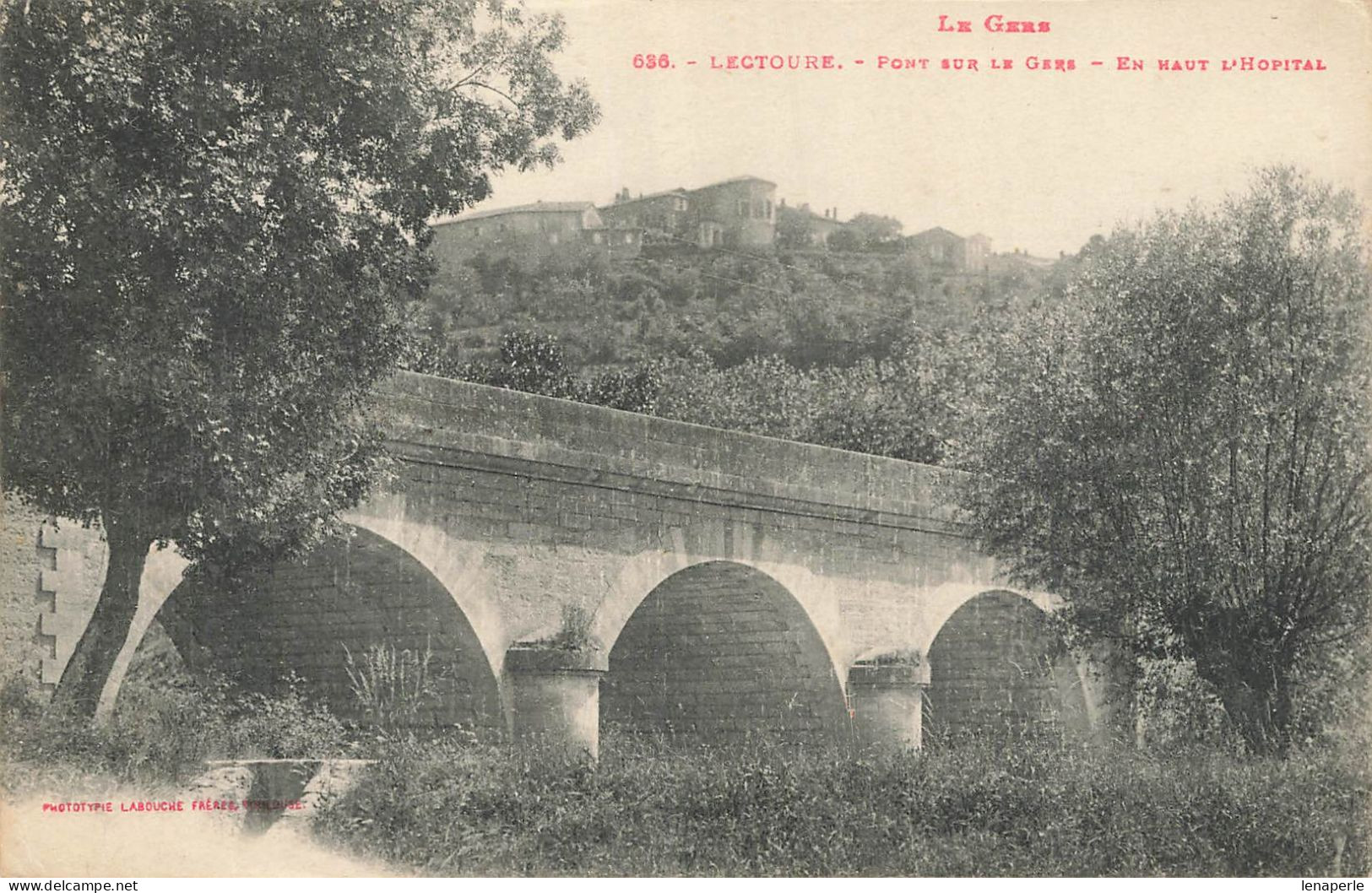 D8557 Lectoure Pont Sur Le Gers - Lectoure