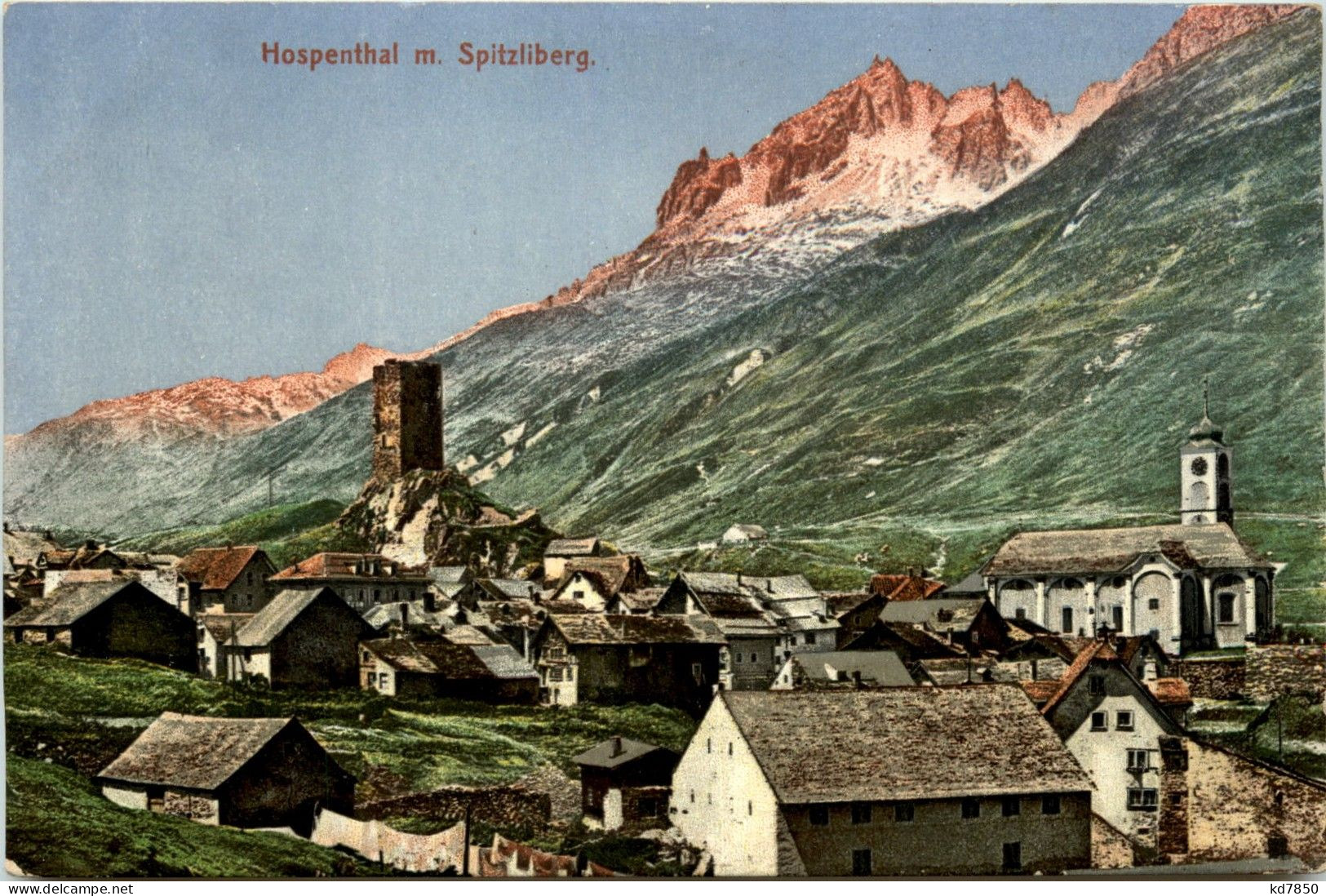 Hospenthal Mit Spitzliberg - Hospental