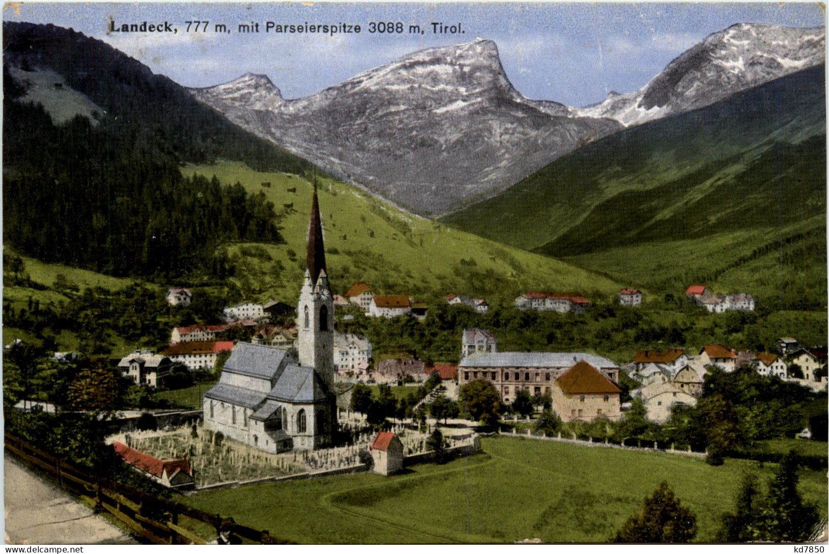 Landeck Mit Parseierspitze - Landeck