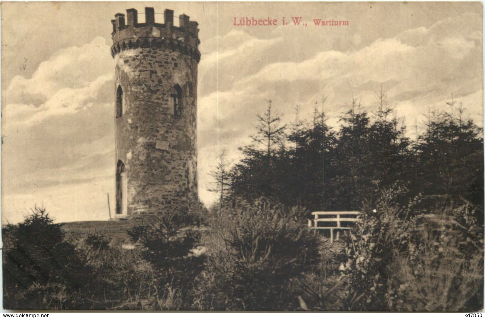 Lübbecke I. W. - Wartturm - Minden
