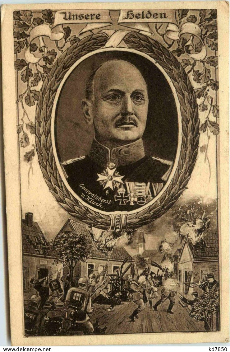 Generaloberst V. Kluck - Politicians & Soldiers