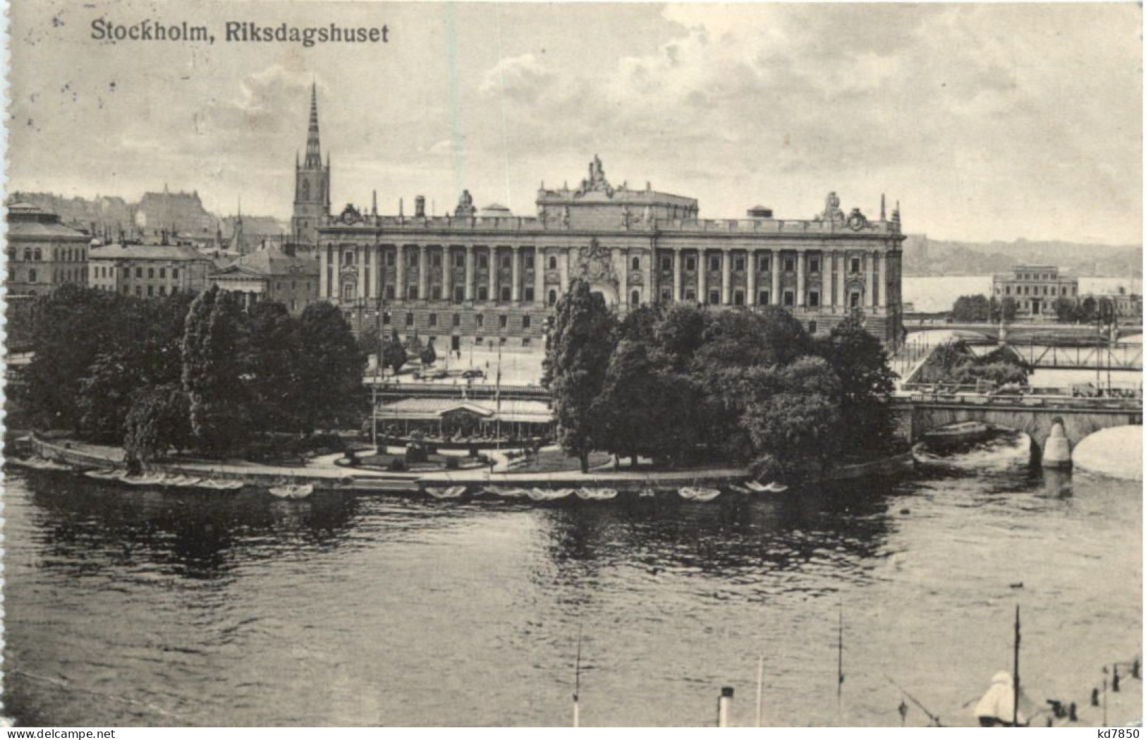 Stockholm - Riksdagshuset - Zweden