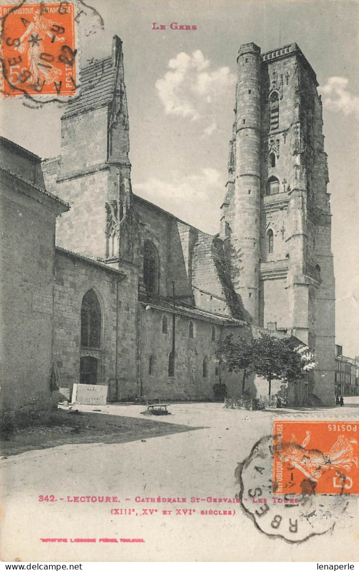 D8558 Lectoure Cathédrale St Gervais - Lectoure