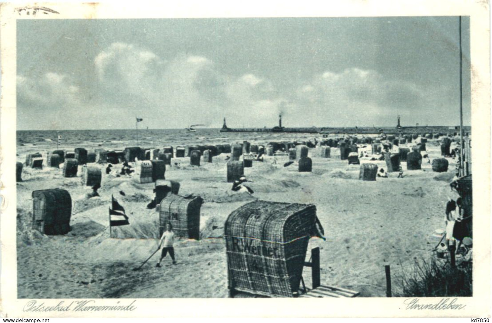 Ostseebad Warnemünde - Strandleben - Rostock