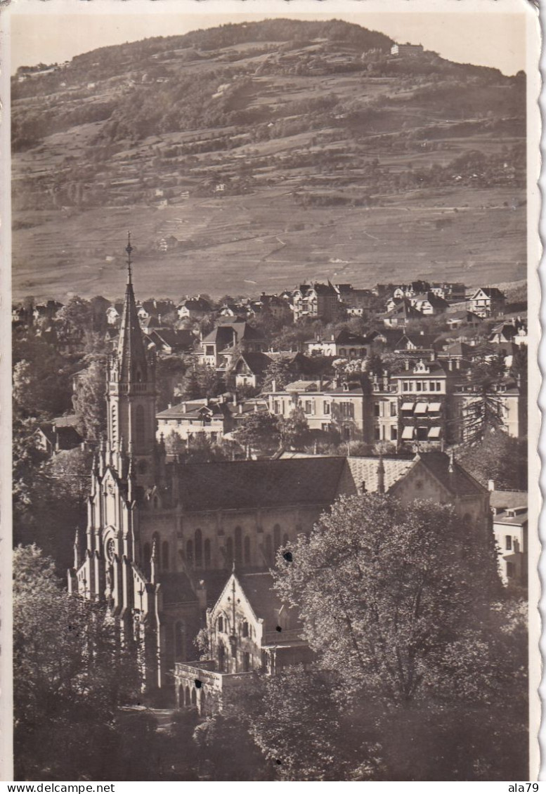 Vevey Eglise Catholique Et Mont Pélerin - Vevey