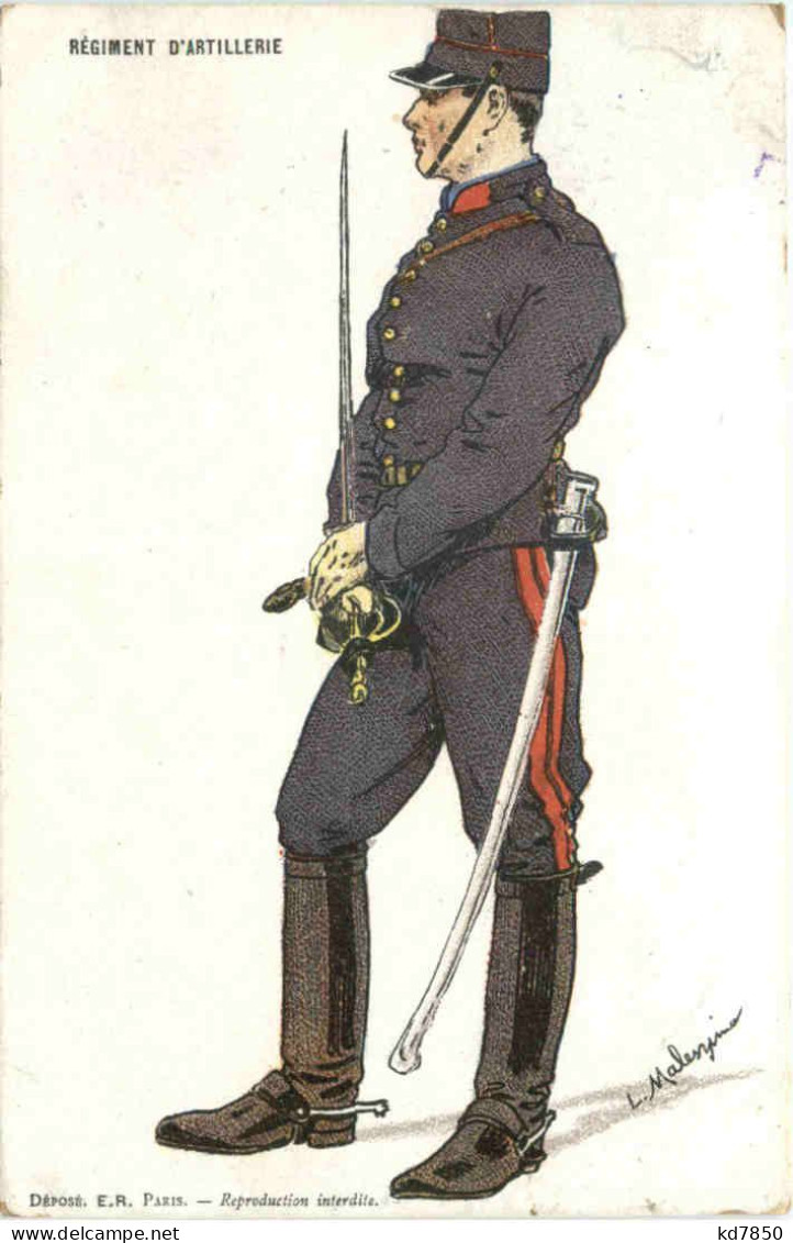 Regiment D Artillerie - Regimenten