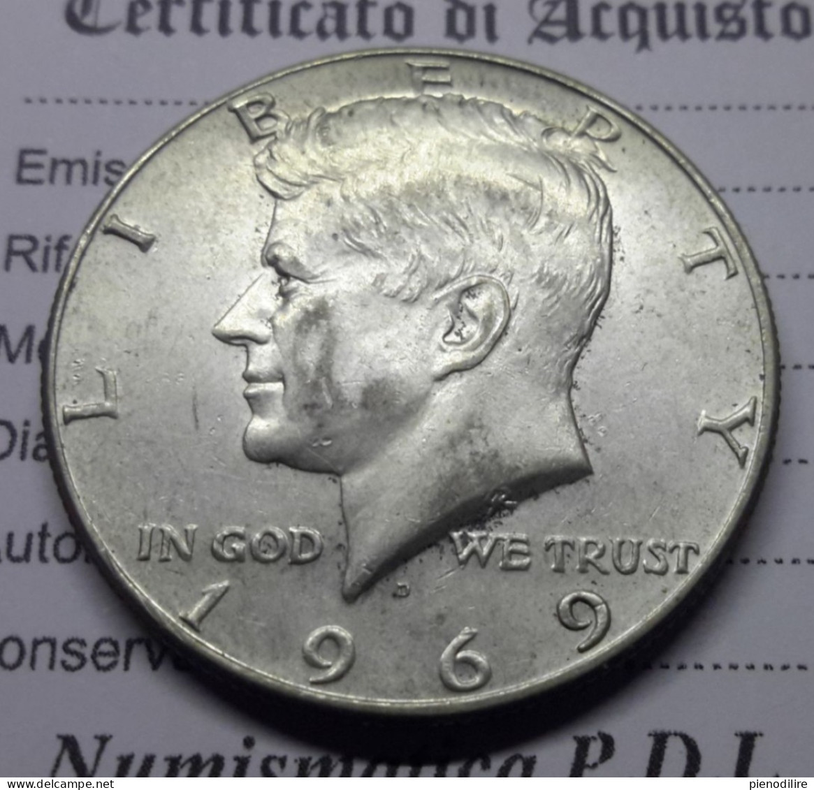 1/2 DOLLAR 1969  (A10.122) - 1932-1998: Washington
