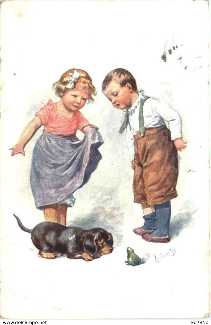 Kinder Mit Hund - Cani