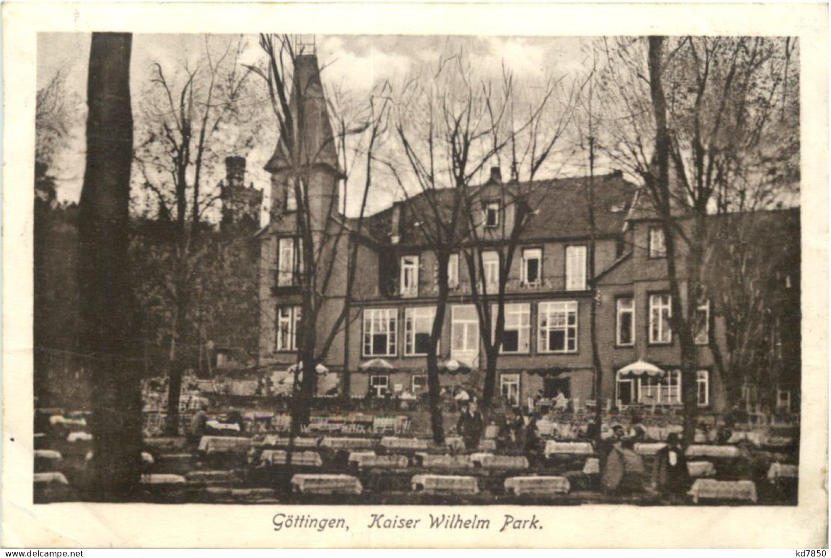 Göttingen - Gaststätte Kaiser Wilhlem Park - Goettingen