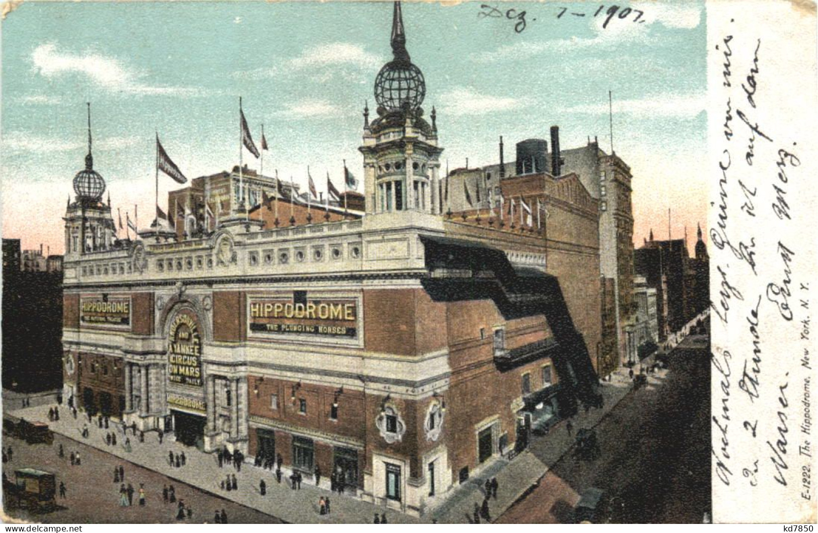 New York - The Hippodrome - Other & Unclassified