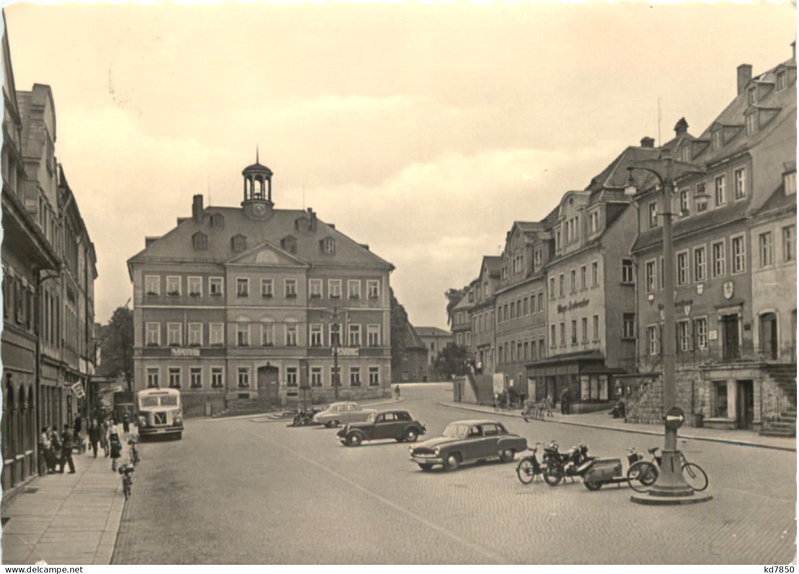 Hainischen - Platz Der DSF - Hainichen