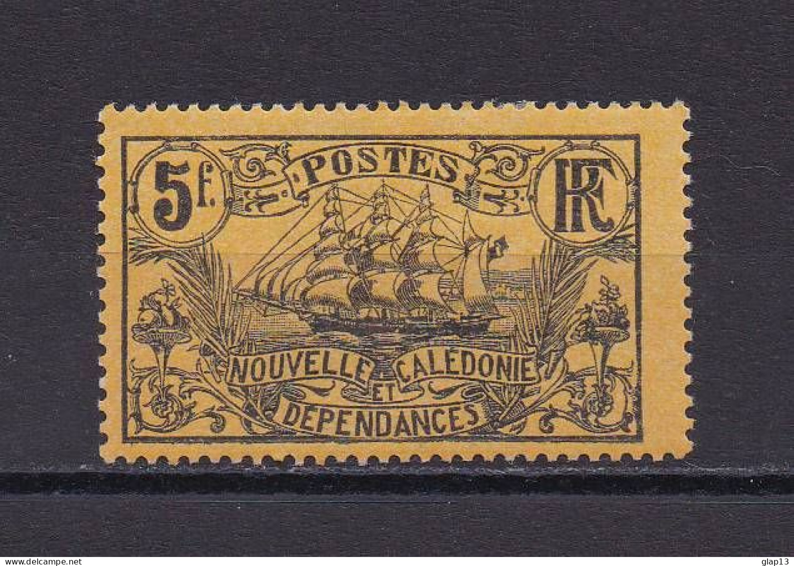 NOUVELLE-CALEDONIE 1905 TIMBRE N°104 NEUF AVEC CHARNIERE - Ungebraucht
