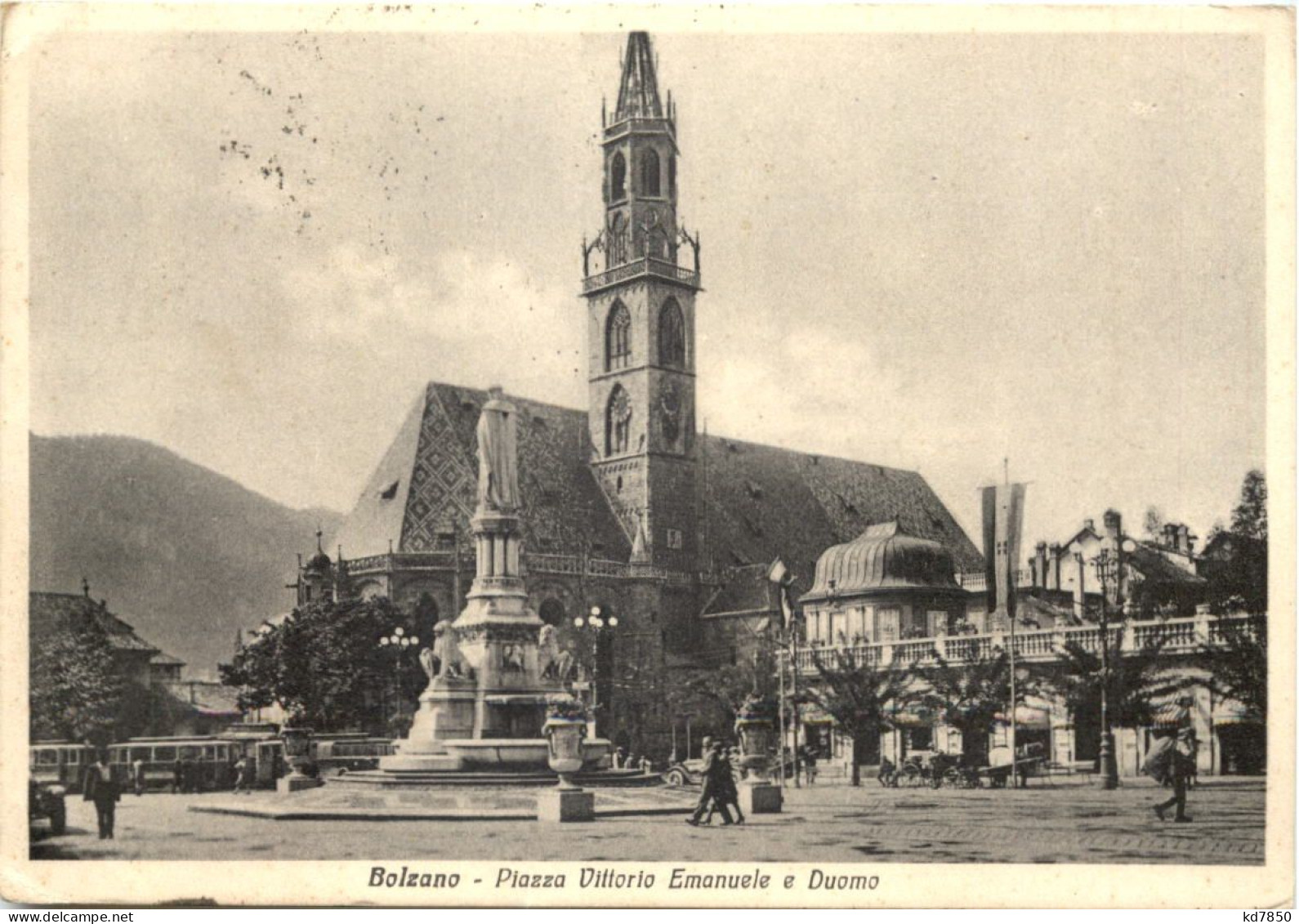 Bolzano - Piazza Vittorio Emanuele E Duomo - Bolzano