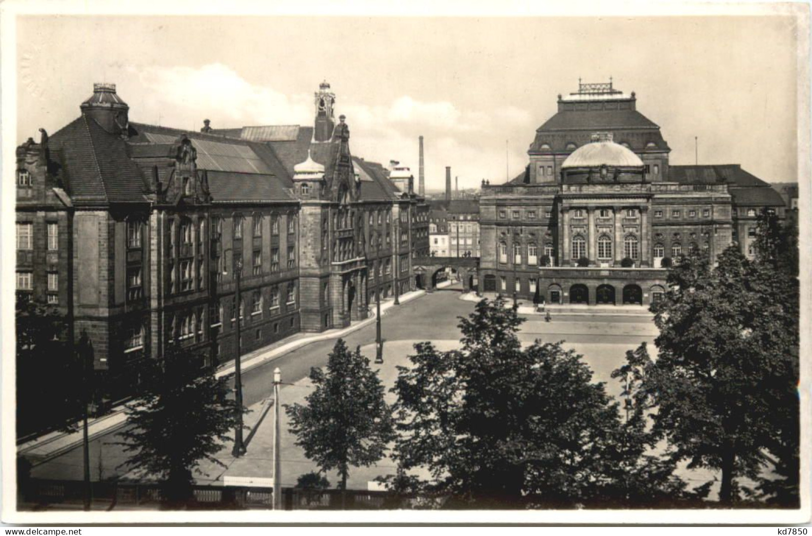 Chemnitz - Museum Und Opernhaus - Chemnitz