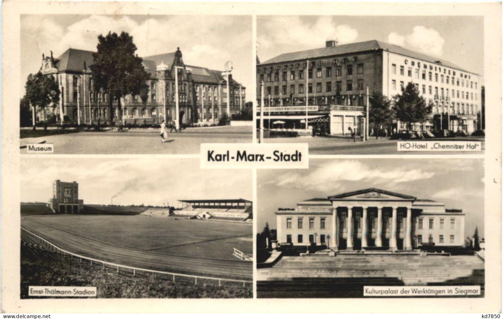 Karl-Marx-Stadt - Chemnitz (Karl-Marx-Stadt 1953-1990)