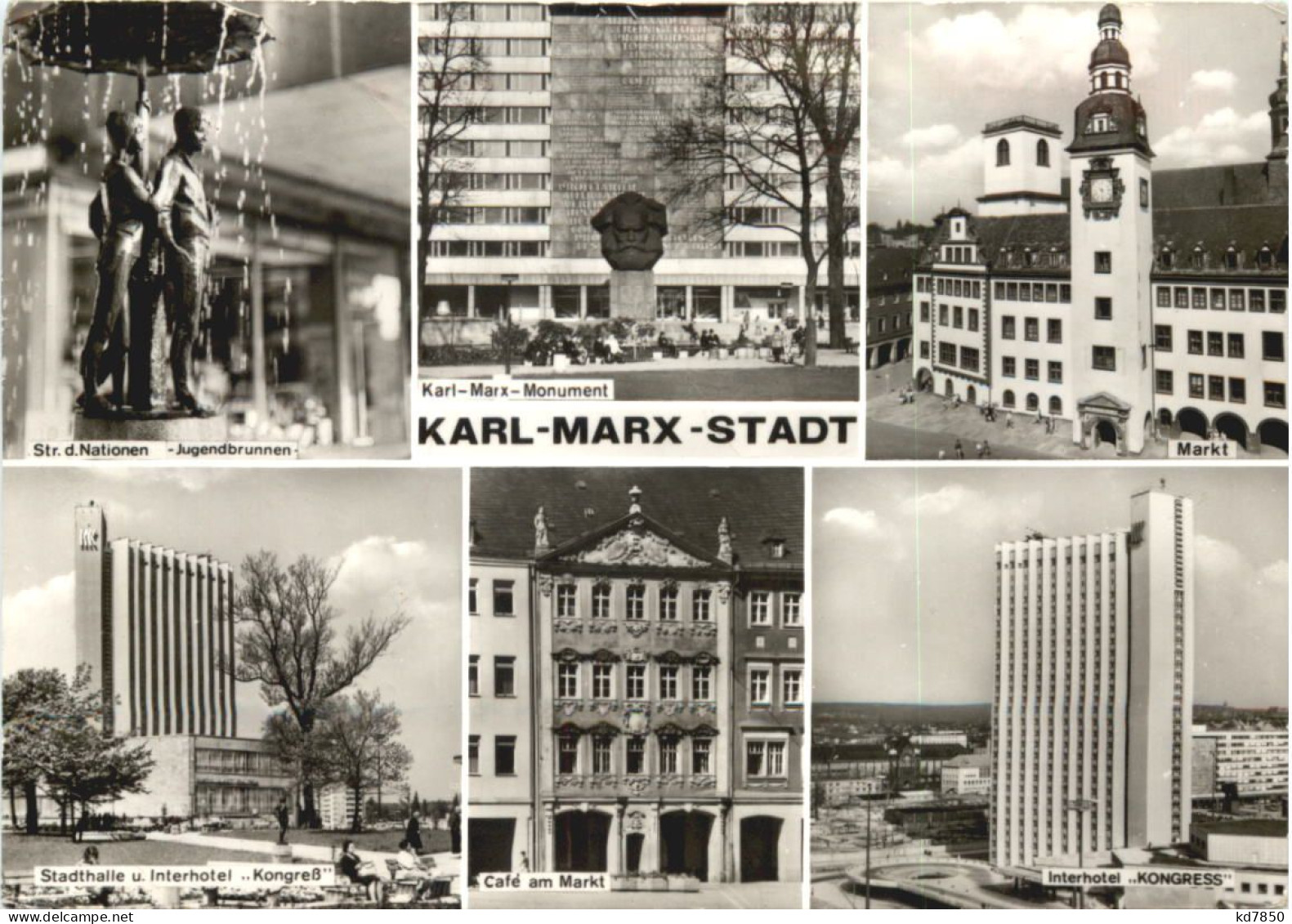 Karl-Marx-Stadt - Chemnitz (Karl-Marx-Stadt 1953-1990)