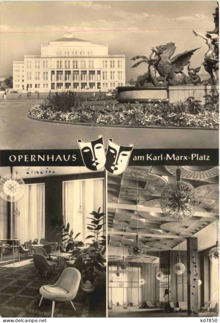 Karl-Marx-Stadt - Opernhaus - Chemnitz (Karl-Marx-Stadt 1953-1990)