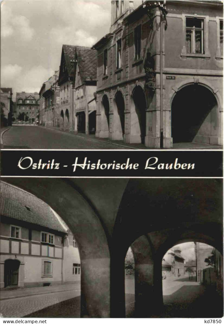 Ostritz - Historische Lauben - Görlitz