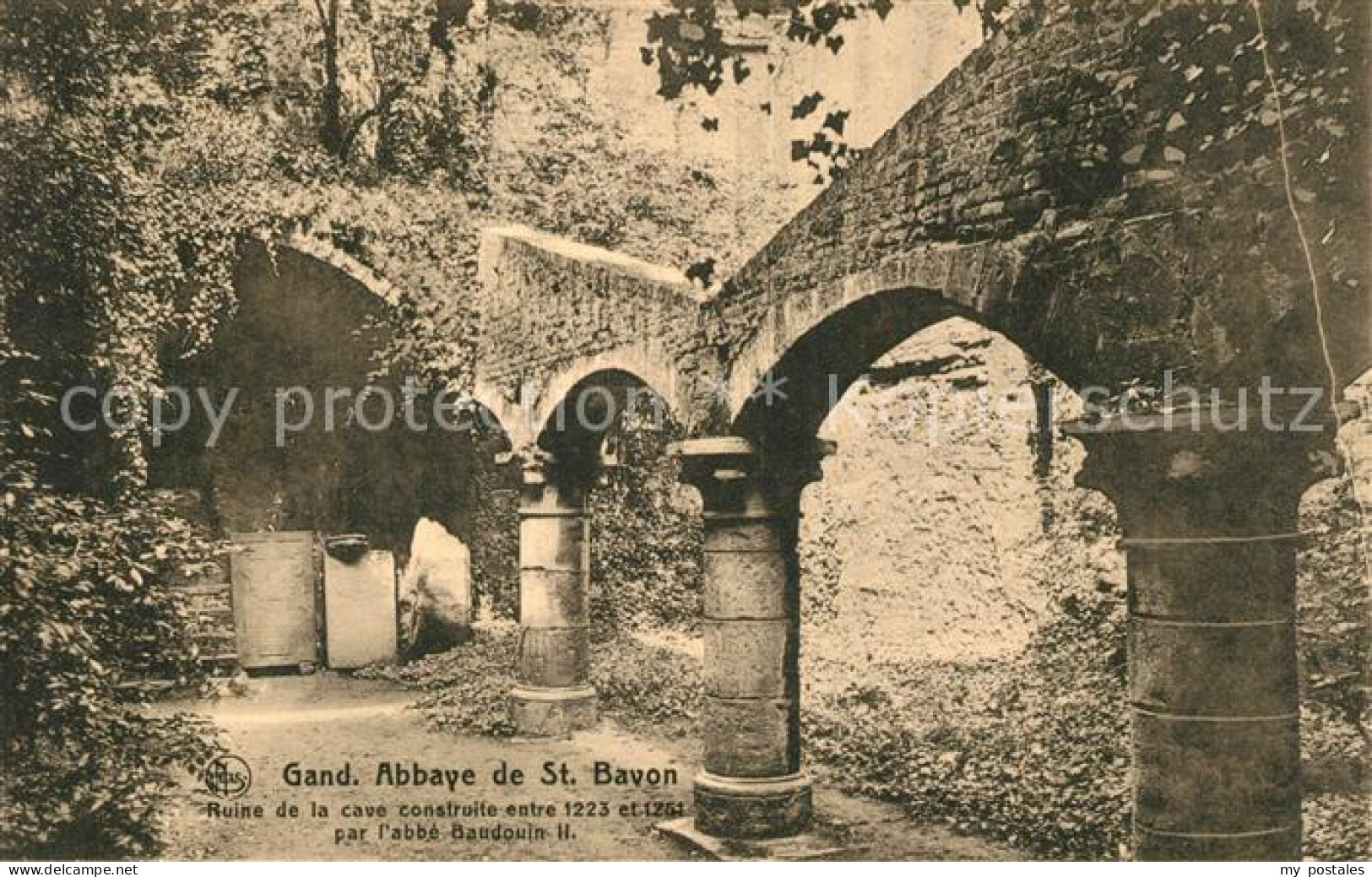 73336044 Gand Belgien Abbaye De St. Bavon Gand Belgien - Autres & Non Classés