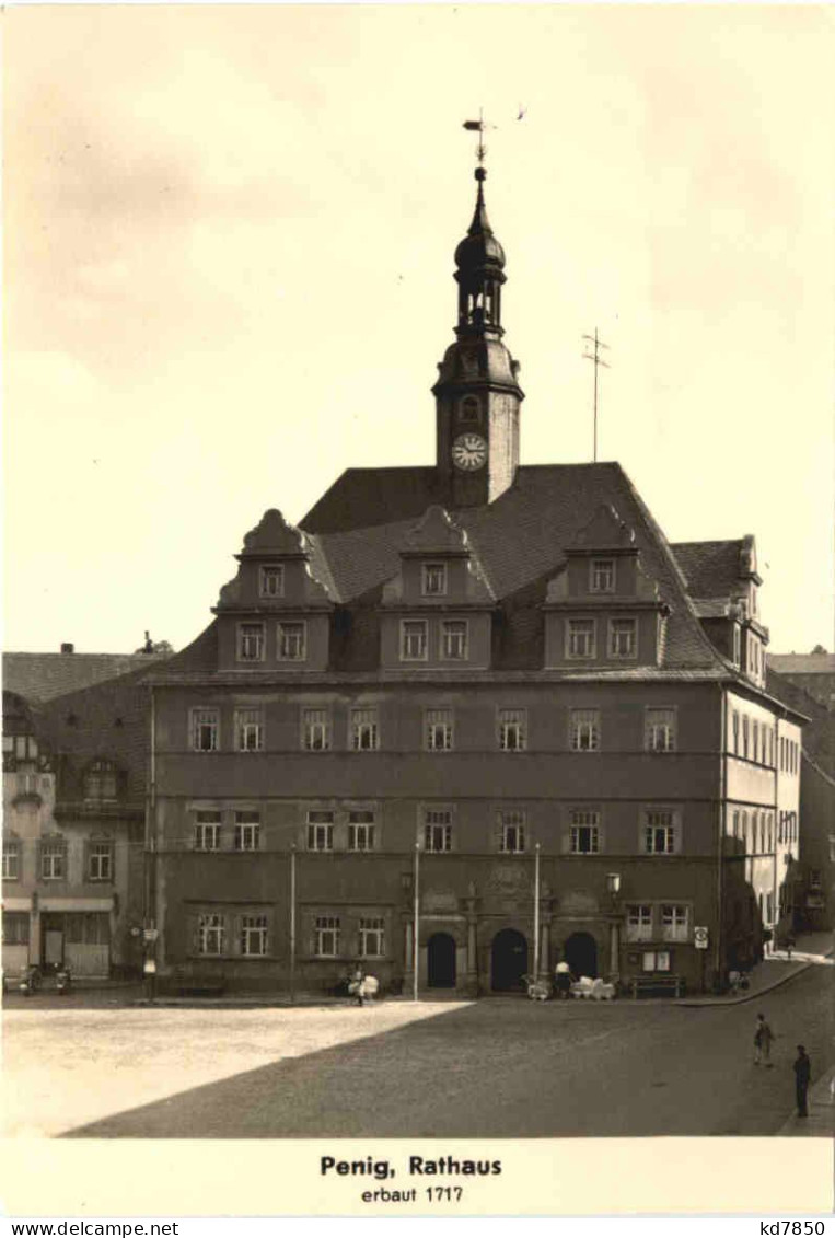 Penig In Sachsen - Rathhaus - Penig