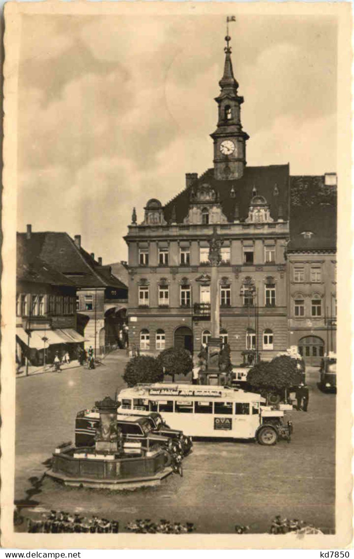 Böhmisch Leipa - Adolf Hitler Platz - Boehmen Und Maehren