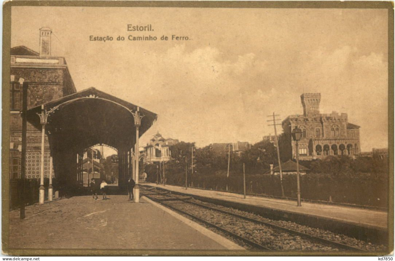 Estoril - Estacao Do Caminho De Ferro - Lisboa