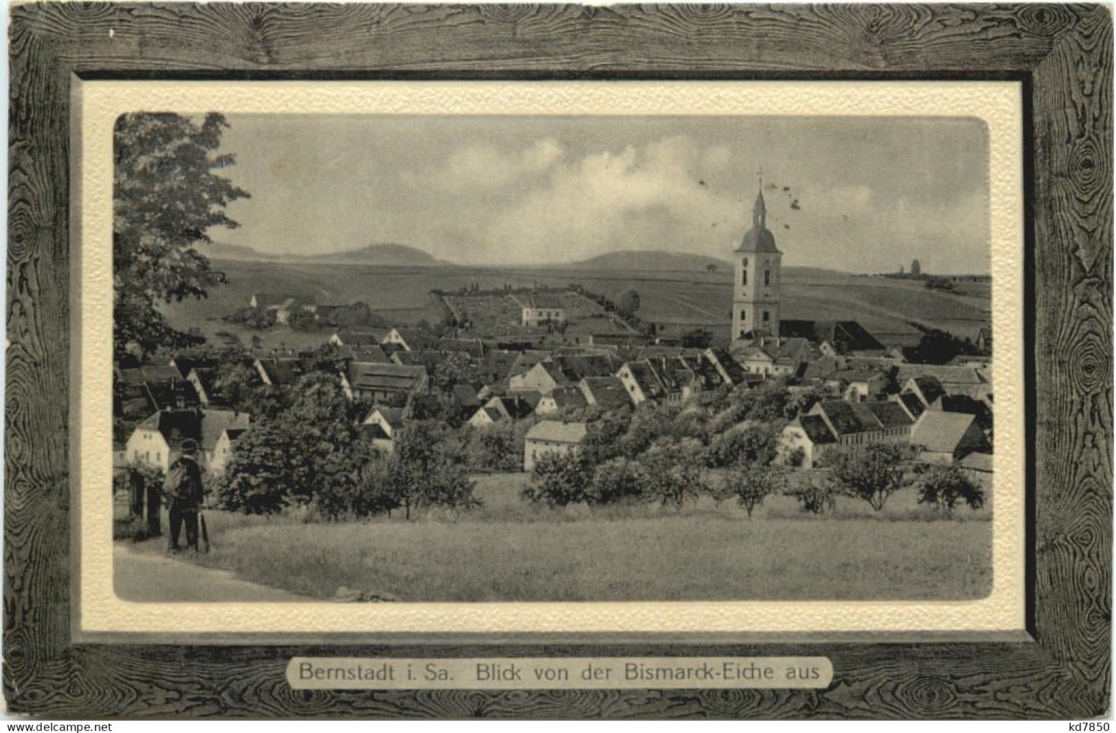 Bernstadt In Sachsen - Blick Von Der Bismarck Eiche - Goerlitz