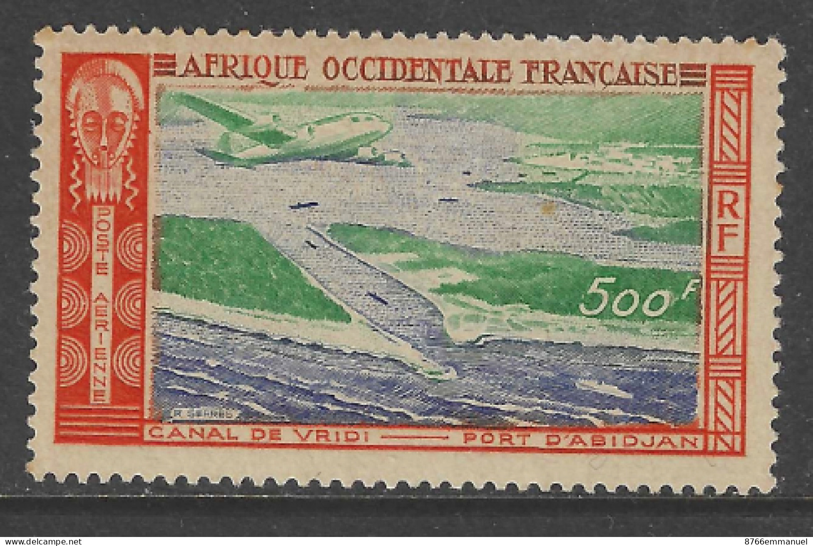 A.O.F. AERIEN N°16 N** - Unused Stamps