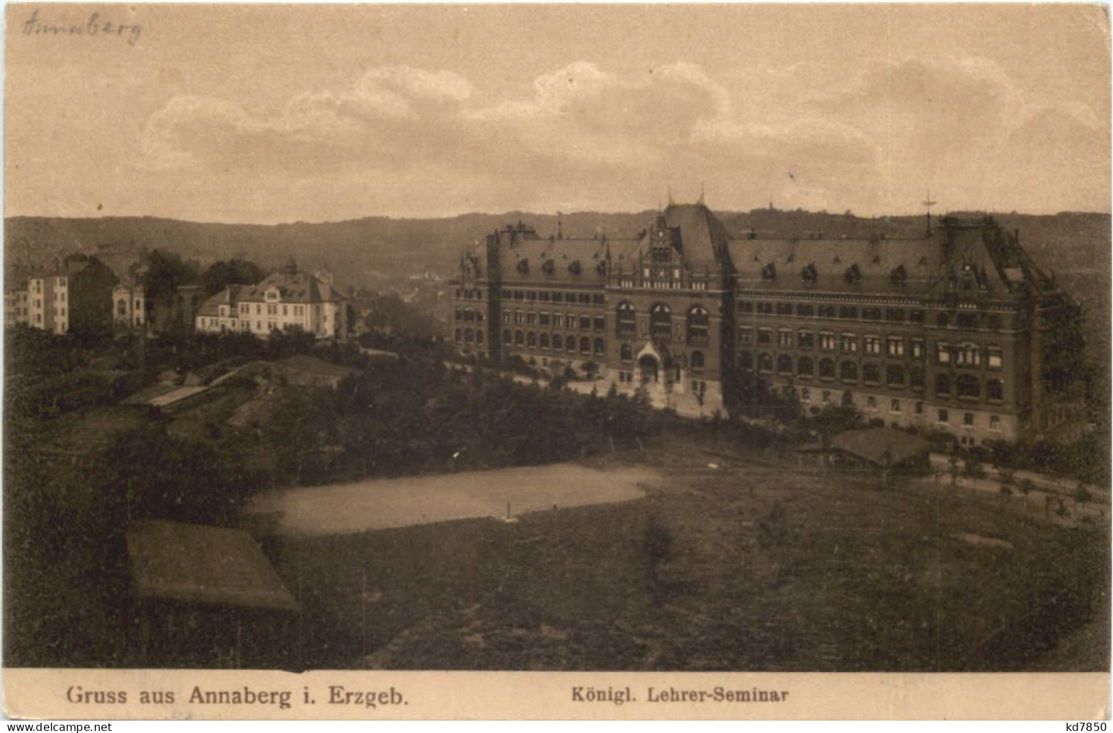 Gruss Aus Annaberg - Königl. Lehrer Seminar - Annaberg-Buchholz