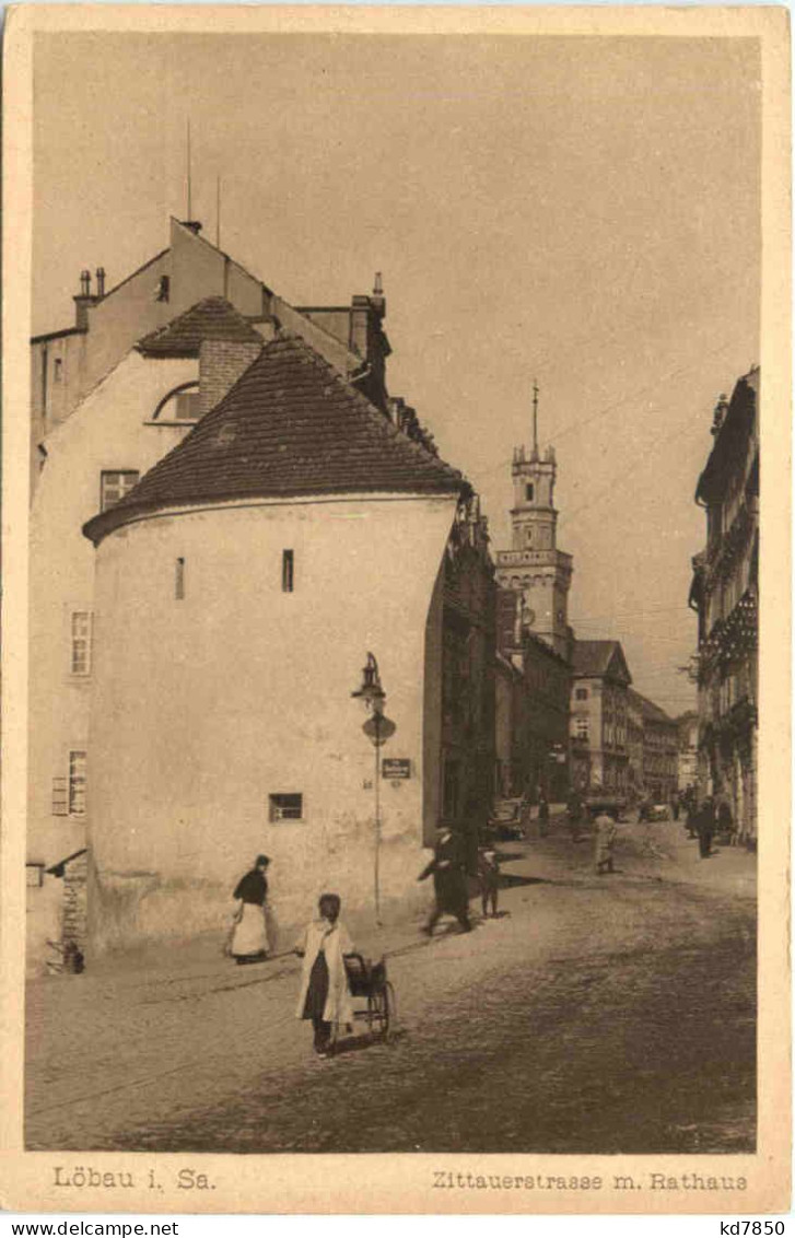 Löbau In Sachsen - Zittauerstrasse - Löbau