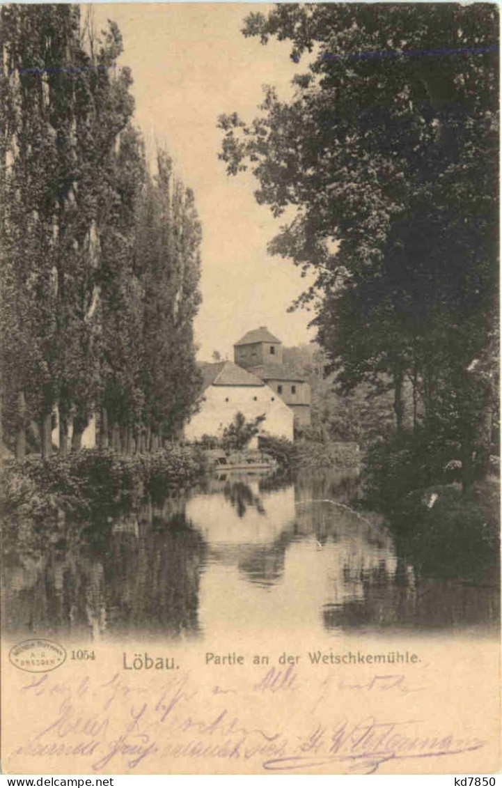 Löbau In Sachsen - Partie An Der Wetschkemühle - Loebau