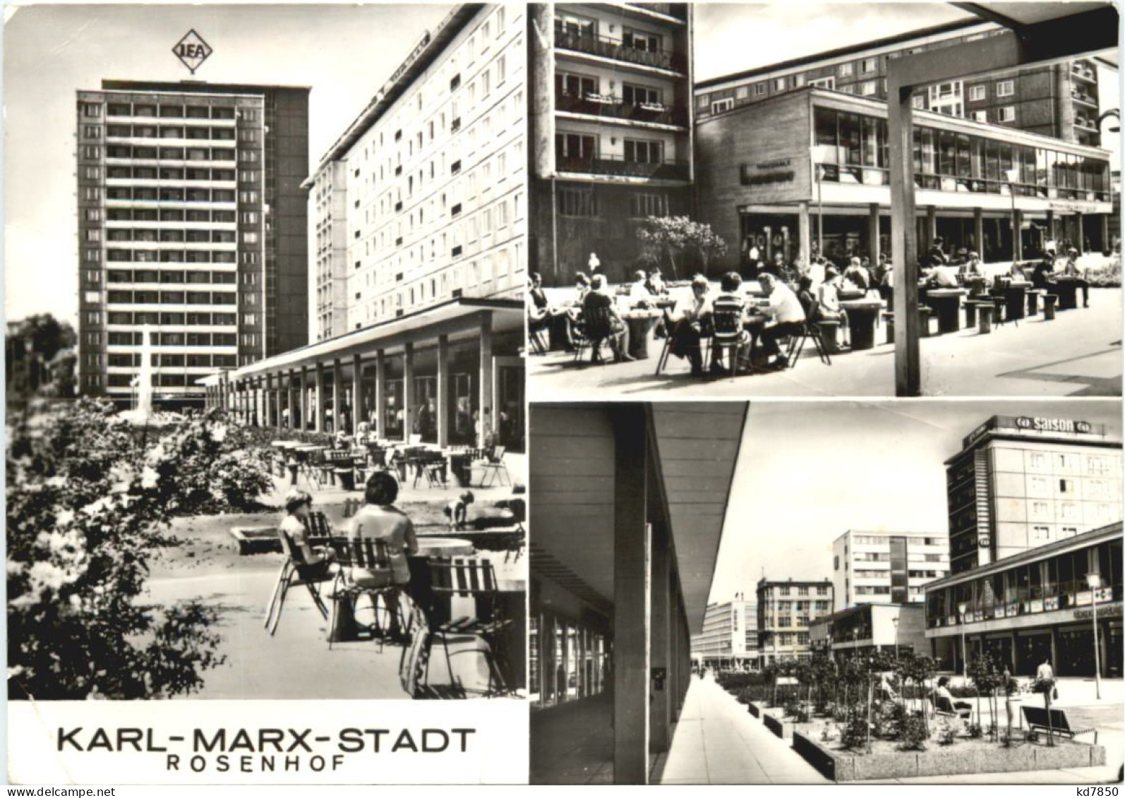 Karl-Marx-Stadt - Rosenhof - Chemnitz (Karl-Marx-Stadt 1953-1990)