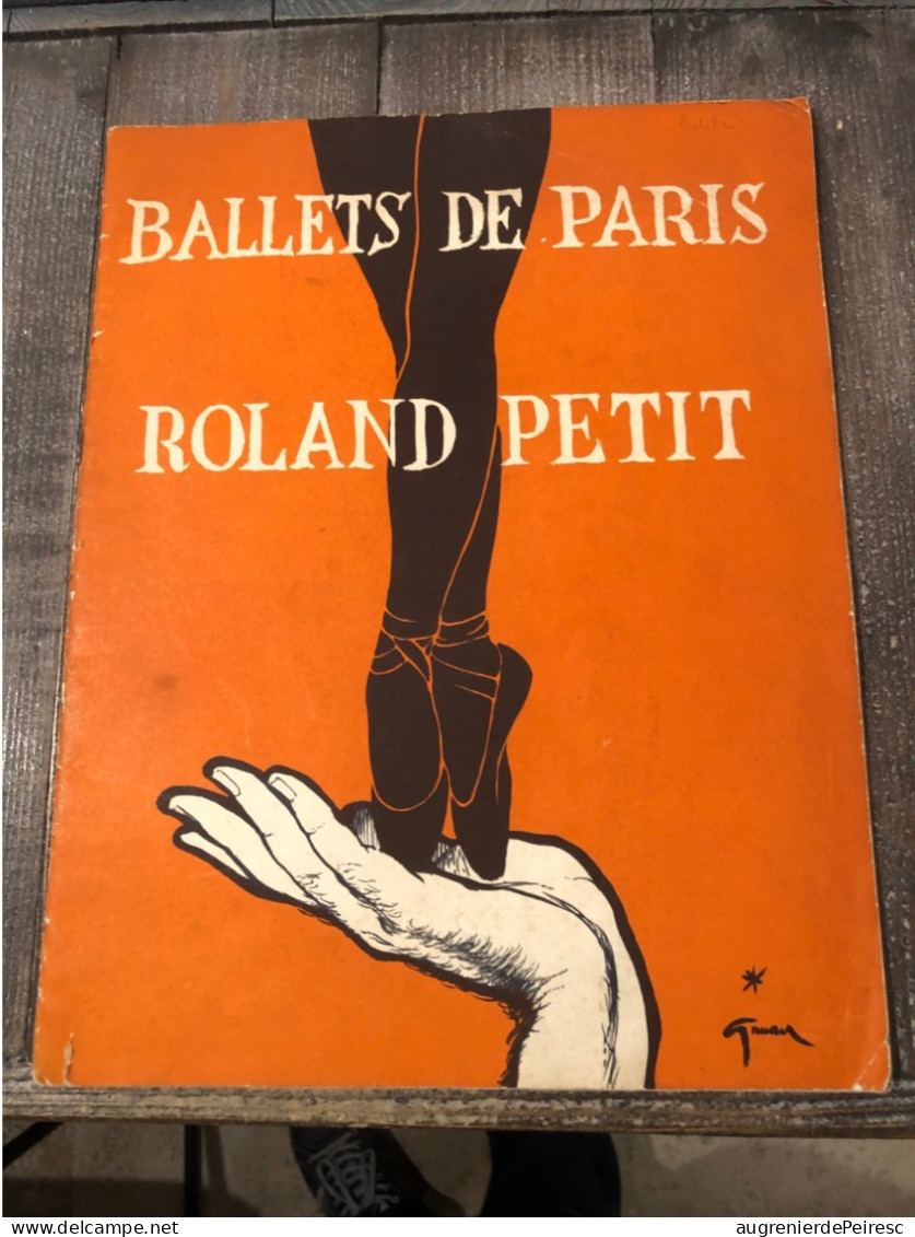 Theatre De L'empire : Les Ballets De Paris De Roland Petit 1953 Avec Signatures - Autres & Non Classés