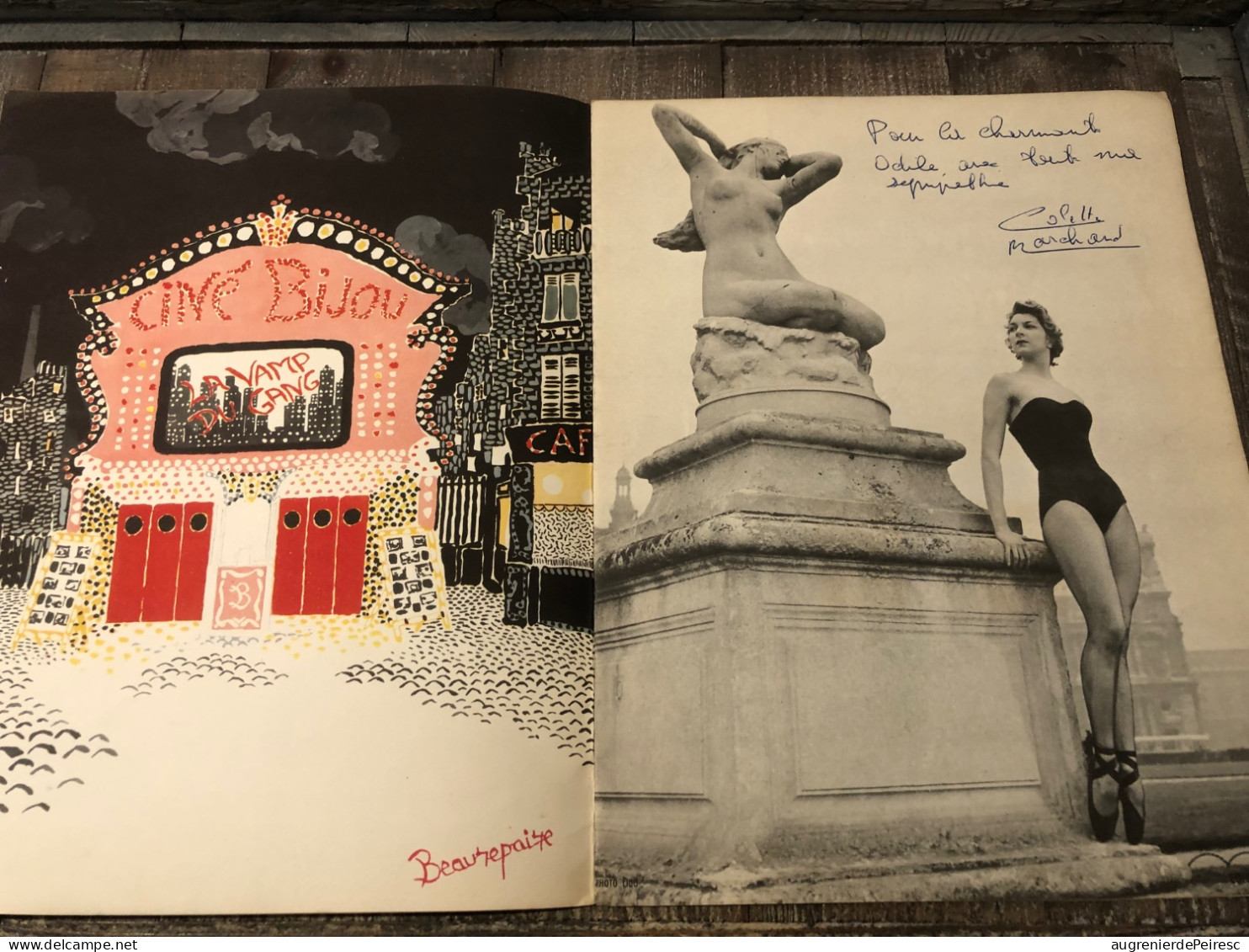 Theatre De L'empire : Les Ballets De Paris De Roland Petit 1953 Avec Signatures - Sonstige & Ohne Zuordnung