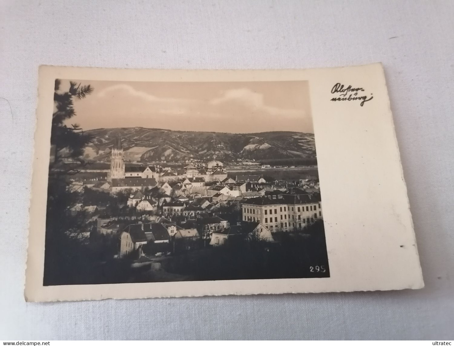 AK "KLOSTERNEUBURG 1933 SCHÖNES PANORAMA" TOLLE ALTE POSTKARTE VINTAGE ANTIK ANSICHTSKARTE TOP ZEITDOKUMENT GUT ERHALTEN - Klosterneuburg