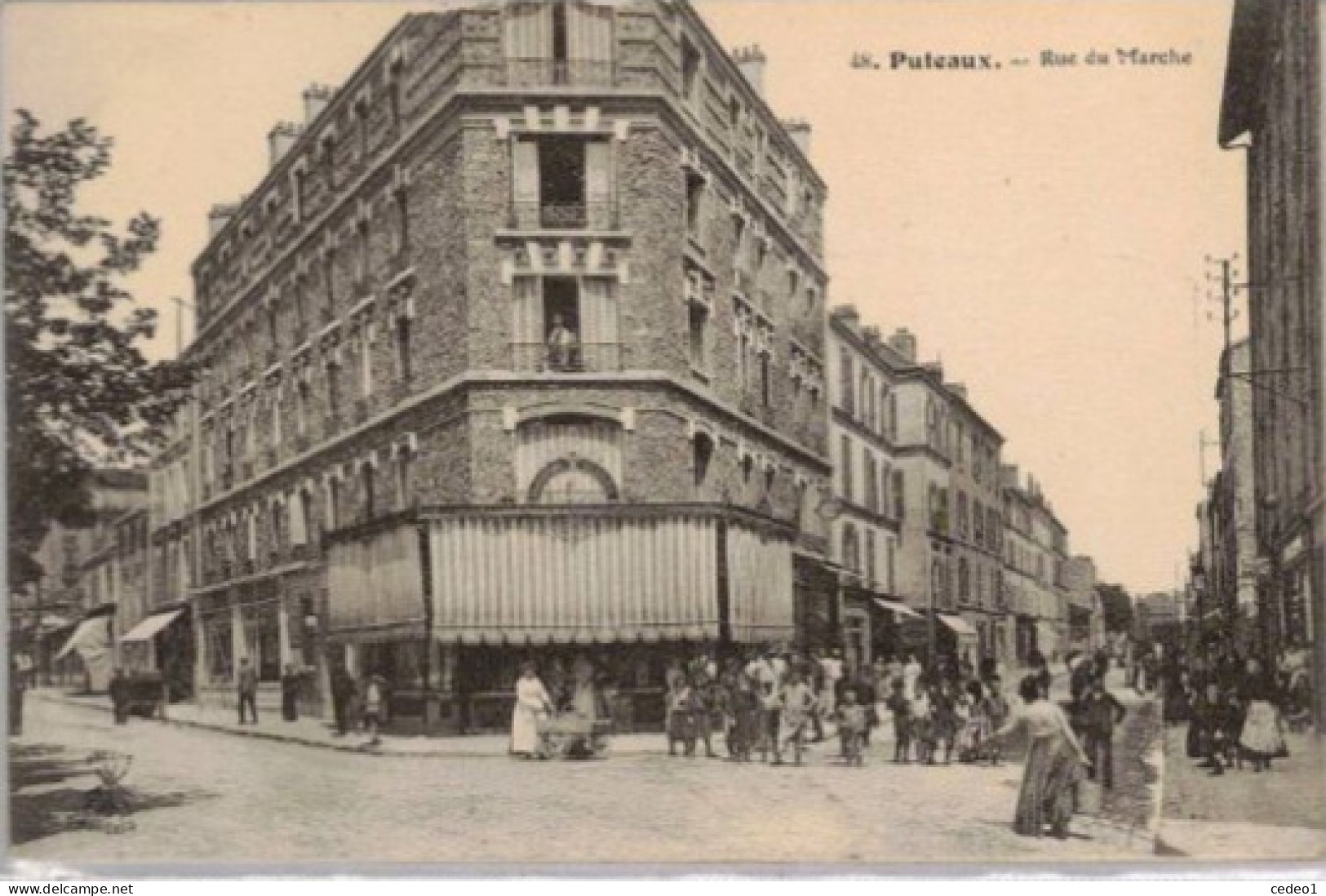 PUTEAUX   RUE DU MARCHE - Puteaux