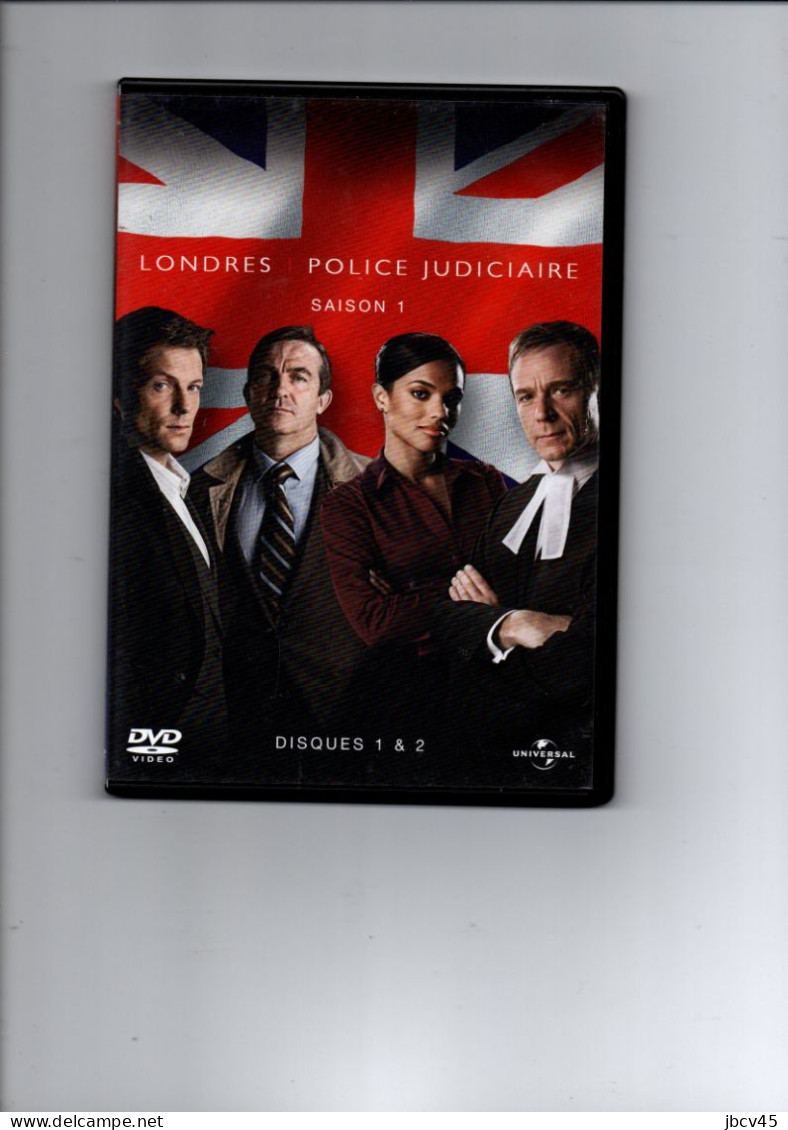 DVD  2 Disques LONDRES POLICE JUDICIAIRE  Saison 1 - Politie & Thriller