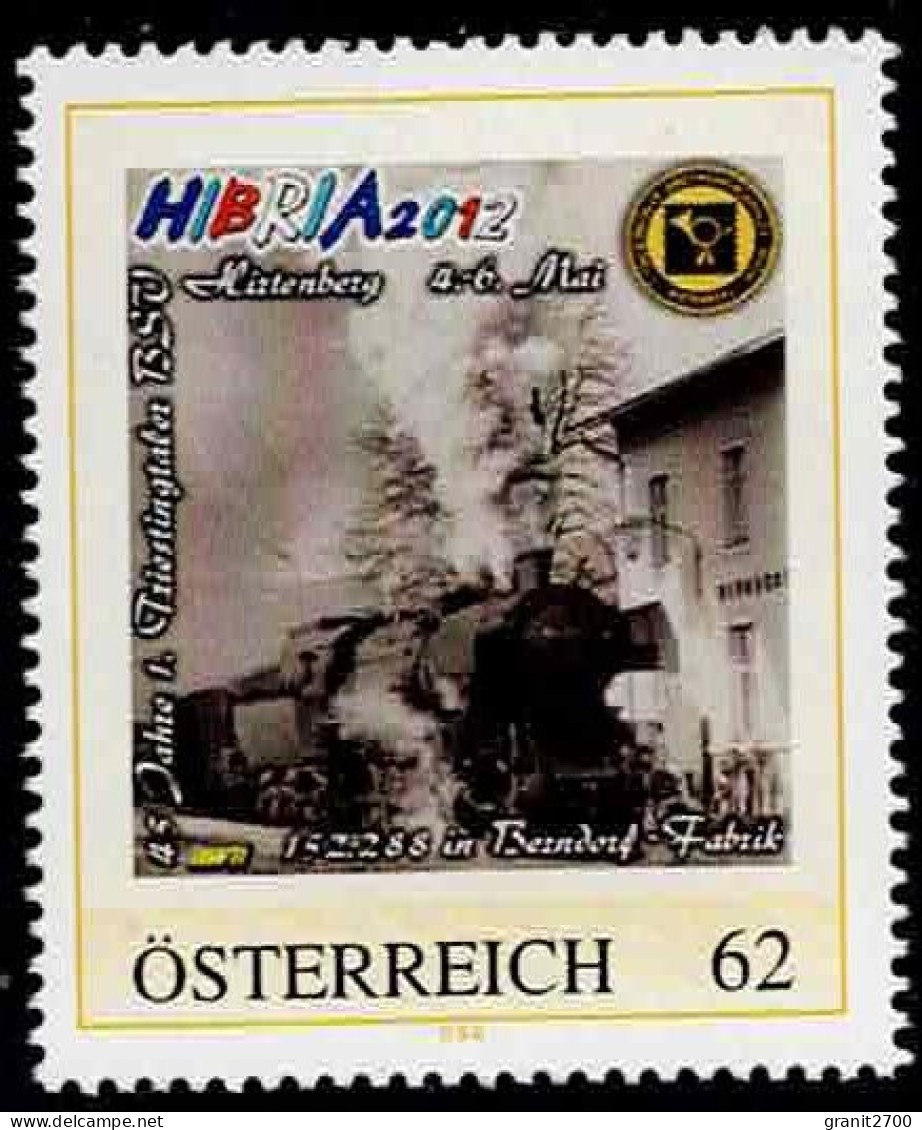 PM Hibria 2012 - Berndorf Fabrik Lt. Scan Postfrisch - Personalisierte Briefmarken