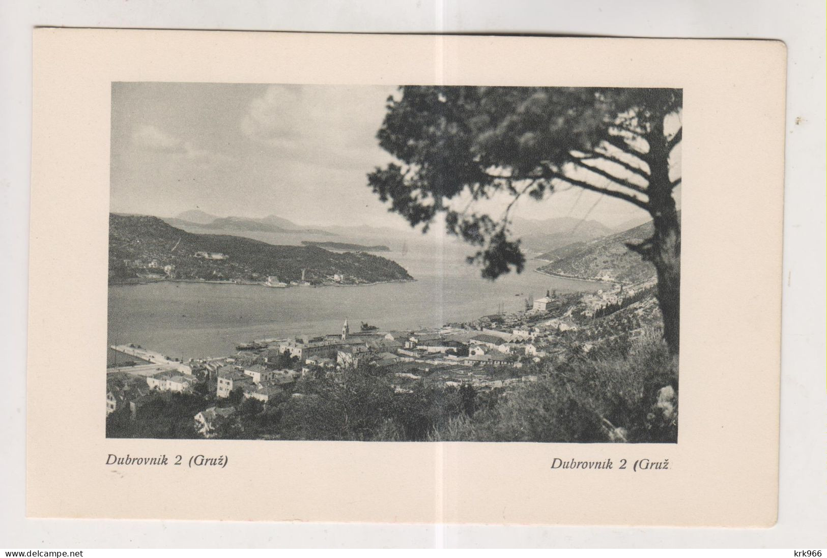 CROATIA  DUBROVNIK Nice Postcard From Booklet - Croazia