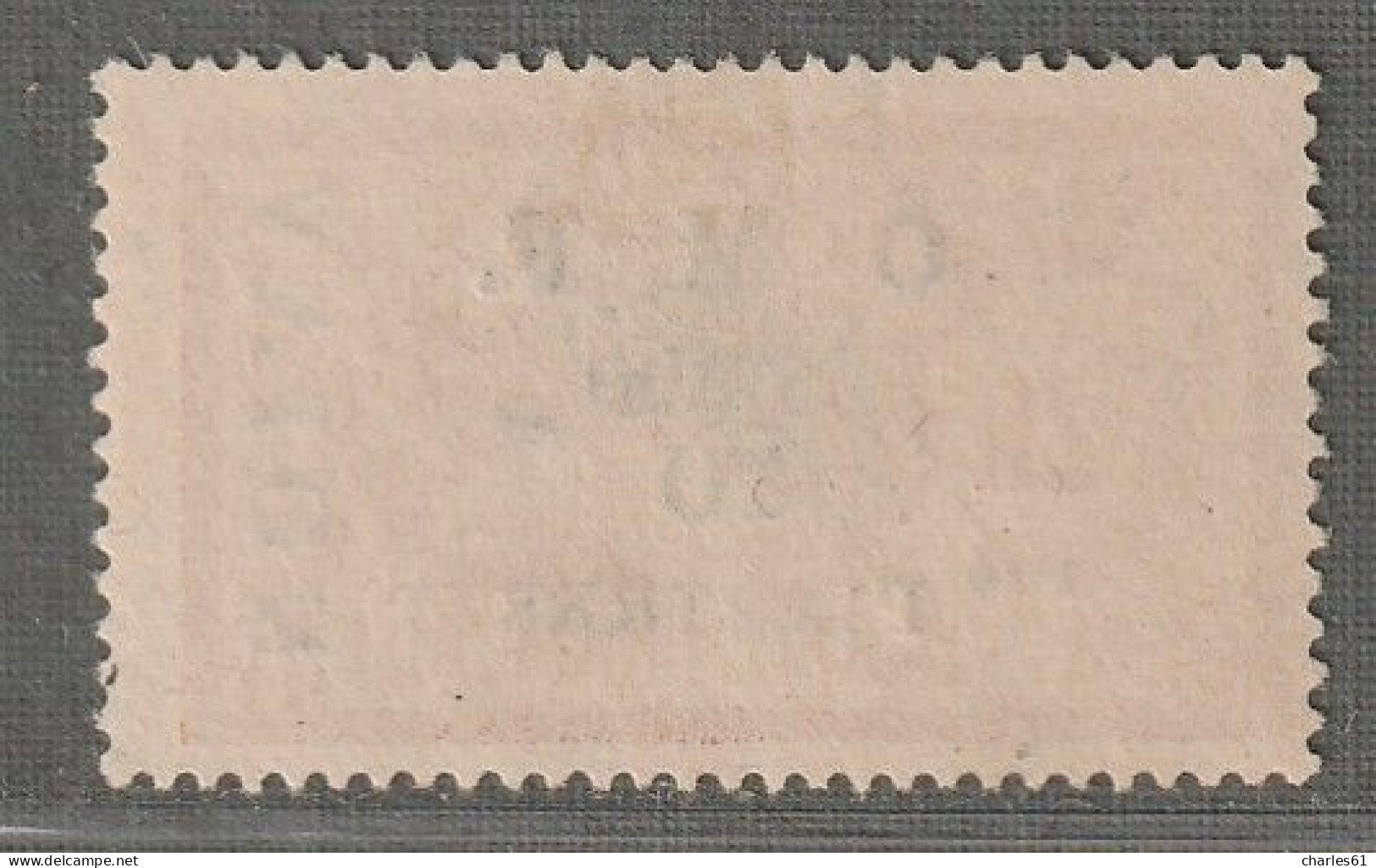 SYRIE - P.A N°9 Obl (1921) 10pi Sur 2fr - Papier GC - Posta Aerea