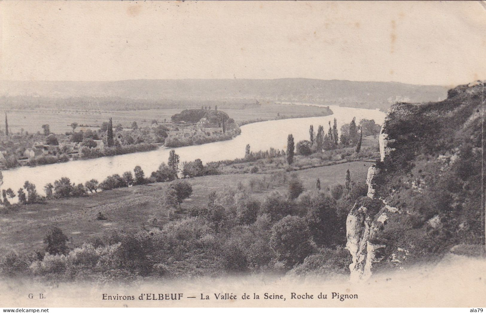 Environs D'Elbeuf La Vallée De La Seine Roche Du Pignon - Elbeuf